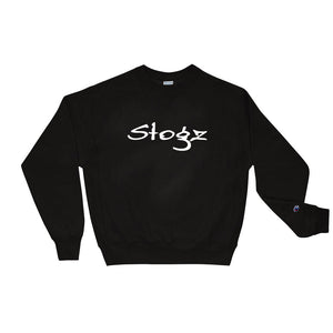 Stogz Black Champion Sweatshirt | Stogz | Find Your High