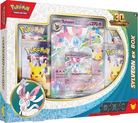 Pokemon 30th Sylveon EX Box