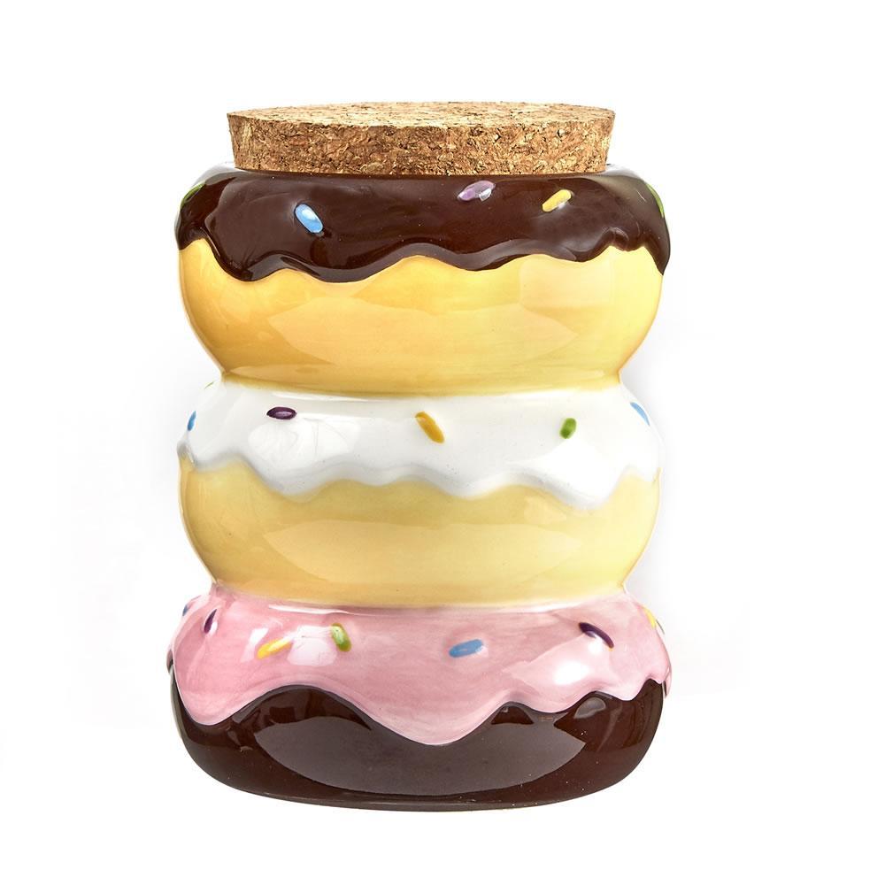 Ceramic Donut Stack Stash Jar | Stogz | Find Your High