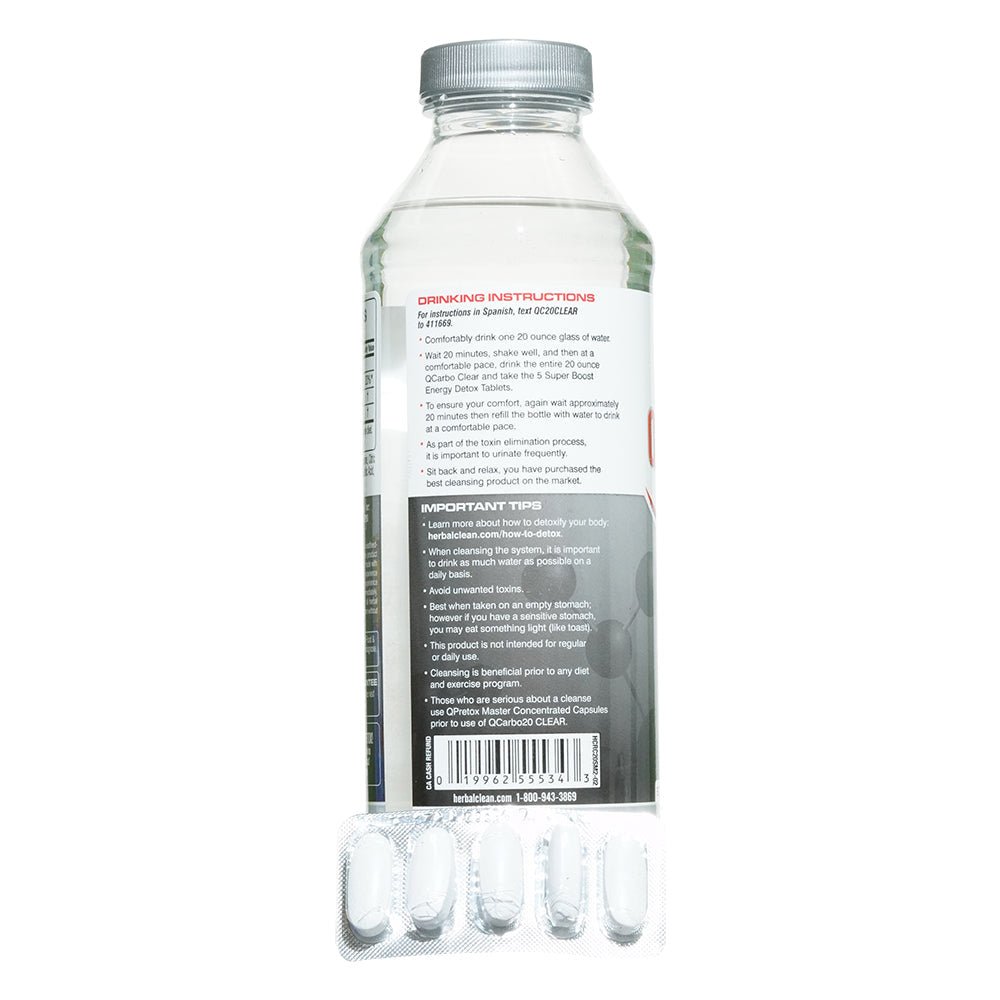 Herbal Clean Q Carbo 20 Clear Detox | Stogz | Find Your High