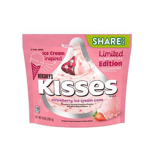 Hershey&#39;s Kisses Strawberry Ice Cream Cone | Stogz | Find Your High