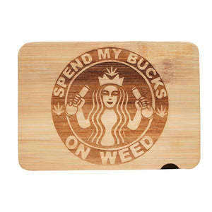 Magnetic Bamboo Flip Tray Box | Stogz | Find Your High