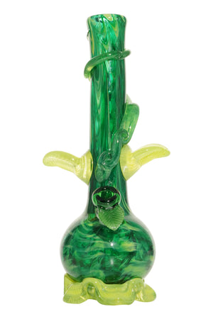 Noble Glass Medium Leaves Wrap Green | Stogz | Find Your High