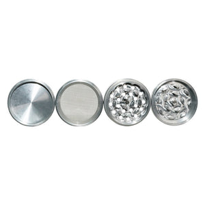 Silver Metal Grinders | Stogz | Find Your High