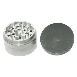 Silver Metal Grinders | Stogz | Find Your High