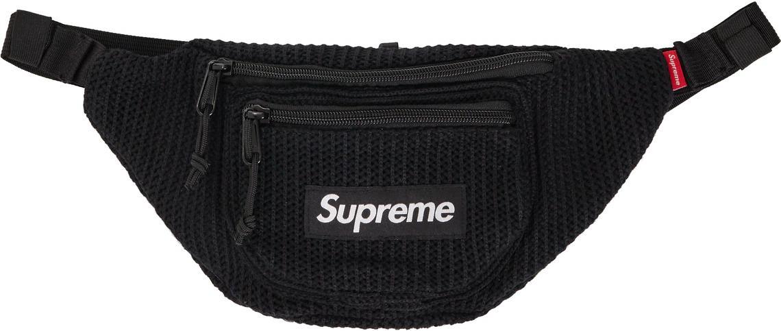 Supreme String Waist Bag Black Stogz | Find Your High