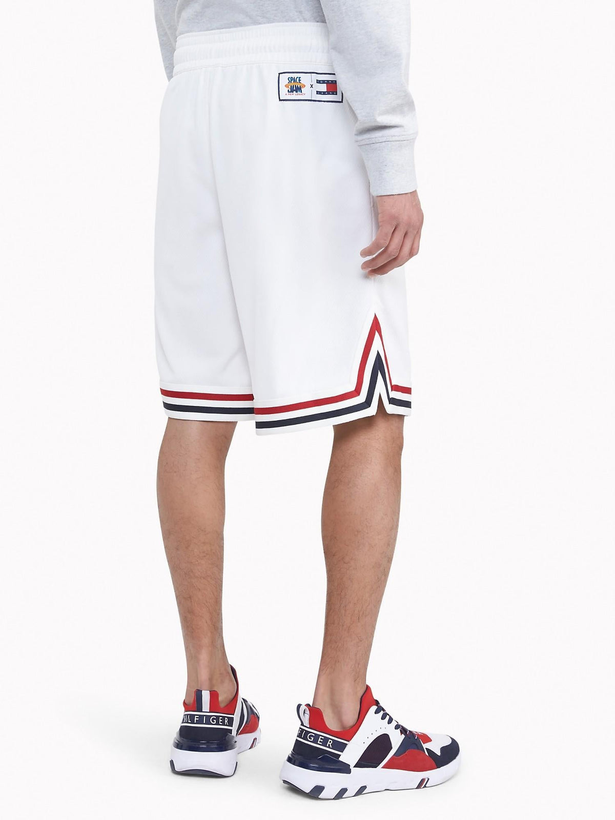 Tommy Hilfiger X Space Jam White Shorts | Stogz | Find Your High